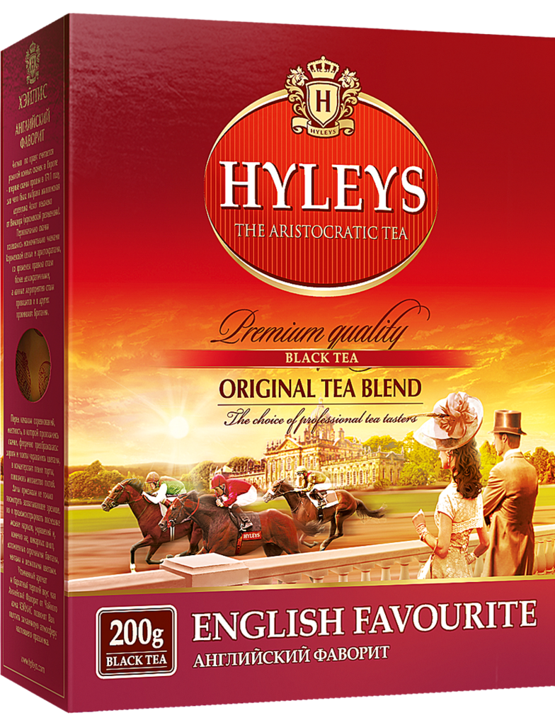 Чай черный HYLEYS Английский Фаворит Цейлонский байховый листовой